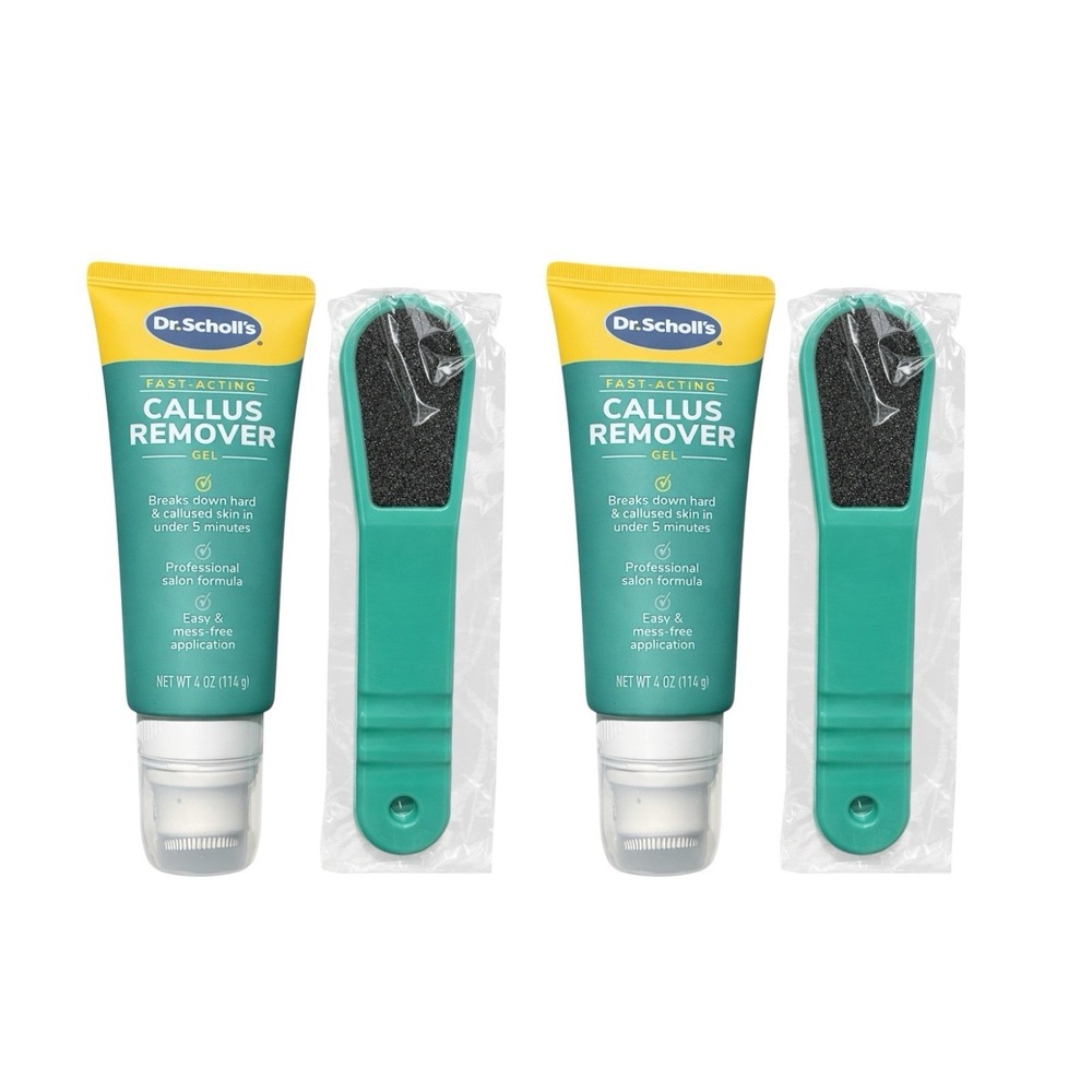 Dr.‎ Scholl's - Fast-Acting Callus Remover Kit (2 Pack, 4 oz) - Foot File